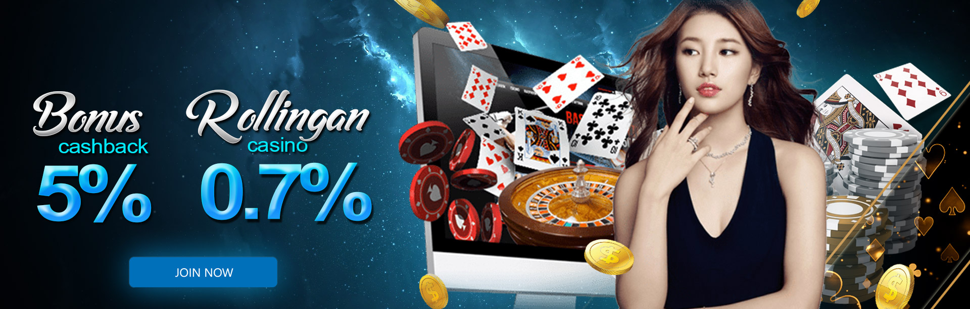 BONUS CASHBACK DAN ROLLINGAN CASINO